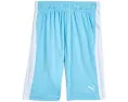 Active Essentials Interlock Form Stripe Shorts (Big Kid)