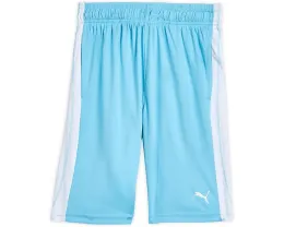 Active Essentials Interlock Form Stripe Shorts (Big Kid)