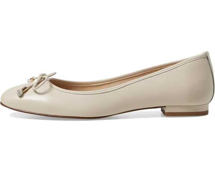 Туфли French Sole Marlena с квадратным носком и бантом из жемчуга