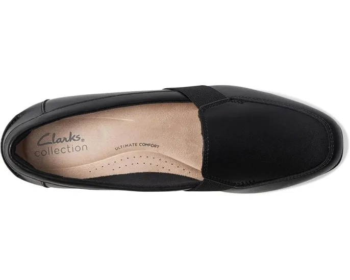 Лоферы Clarks Juliet Beat с квадратно-круглым носком и каблуком из термопластичной резины