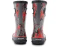 Детские сапоги Bogs Kids Rain Boot Fire Flame с принтом пламени