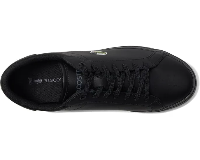 Кожаные кроссовки Lacoste Powercourt с контрастными элементами