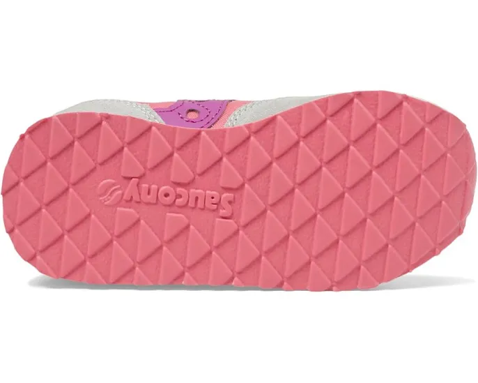 Детские кроссовки Saucony Originals Jazz Junior с эластичными шнурками и верхом из замши