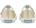 Детские туфли FootMates Drew-Leather T-bar с поддержкой свода стопы