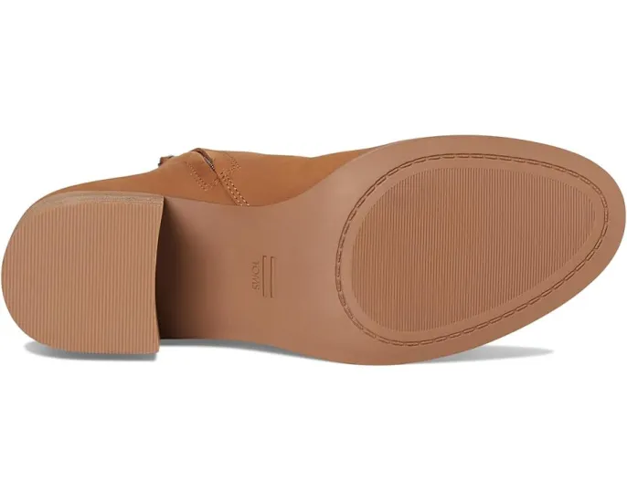 Ботильоны TOMS Evelyn на устойчивом каблуке с молнией