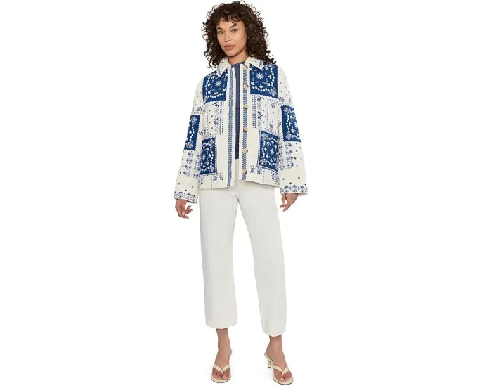 Стеганая куртка в стиле амбарной от Avec Les Filles