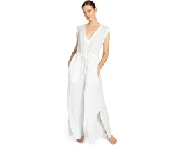 Комбинезон Robin Piccone Fiona свободного кроя с разрезом по боку и завязкой на талии