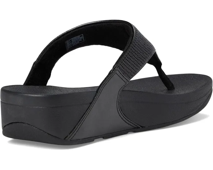 Блестящие сандалии FitFlop Lulu с микровобблбордом и стразами