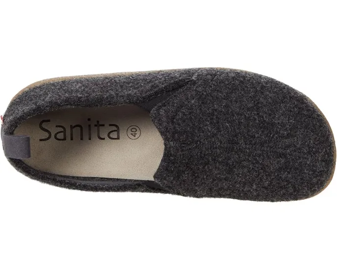 Sanita Skagen слипоны на платформе с текстильным верхом