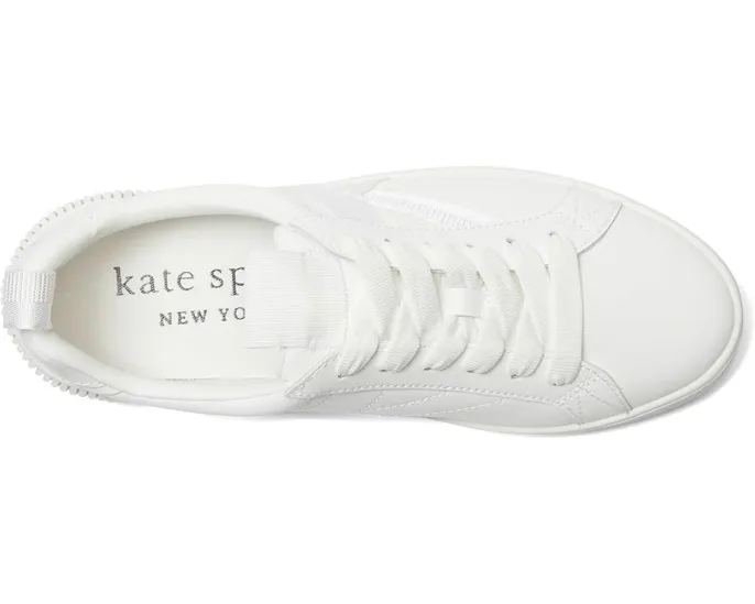 Кроссовки на шнуровке Kate Spade New York Signature с фирменным логотипом