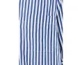 Блуза Madewell Signature Y Neck из поплина с воротником и длинными рукавами