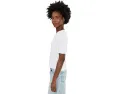 Футболка NIC+ZOE Nzt Elbow Sleeve Notch Tee с рукавом до локтя
