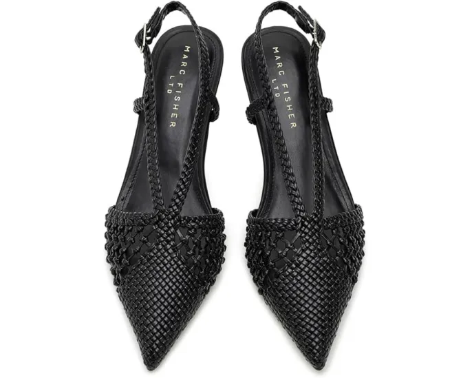 Marc Fisher LTD туфли Reagan с плетеным декором и каблуком kitten heel