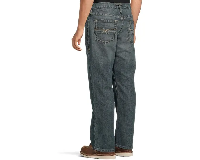 Джинсы Ariat M4 Low Rise Stretch Stockton с прямыми штанинами и вышивкой