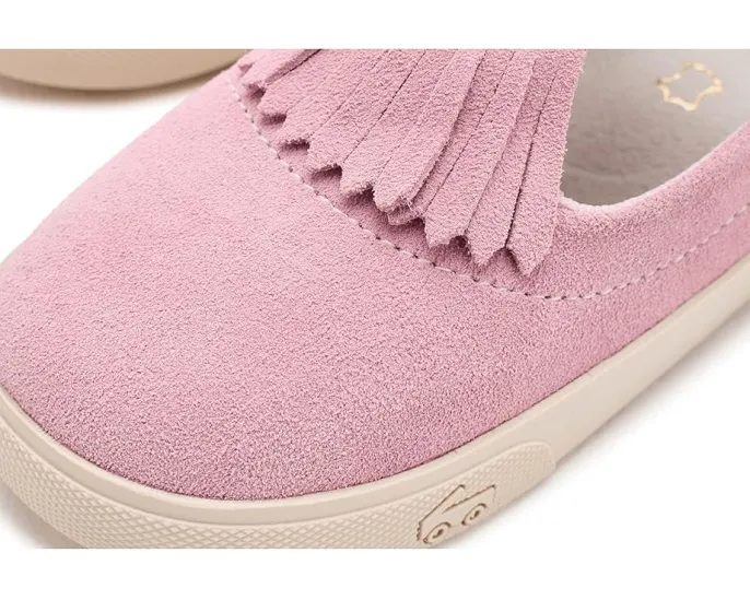 Детские туфли Mary Jane Annabelle из замши с застежкой на липучке от See Kai Run