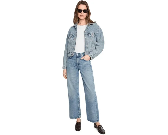 Джинсы Elliott Lauren Color Denim Baby Boot с клешем и пятью карманами