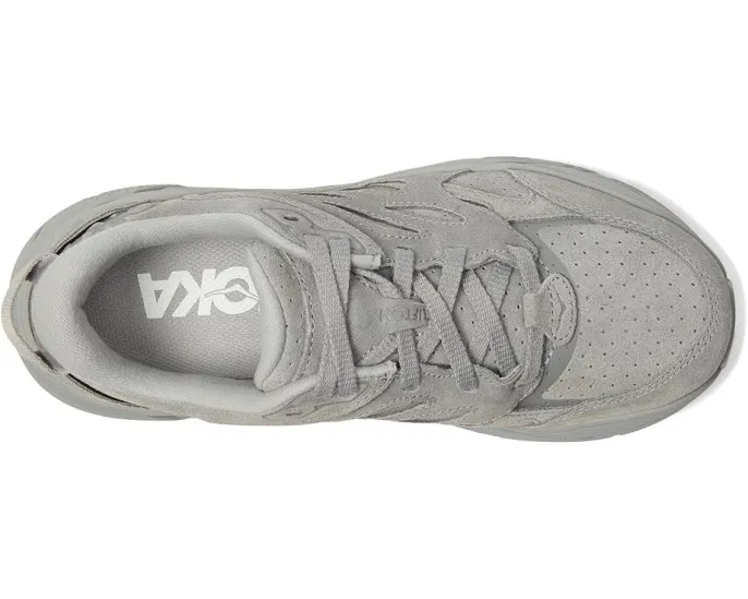 Кроссовки Hoka Clifton L Suede с верхом из замши и стелькой EVA