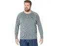 Under Armour футболка Tech 2.0 Long Sleeve Pitch Gray/Black