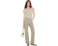 Широкие брюки Madewell PV Wide в оливковом цвете
