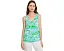 Топ Lilly Pulitzer Florin с прямым подолом и V-образным вырезом