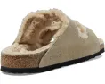 Унисекс сандалии Birkenstock Arizona из замши с подкладкой из овчины