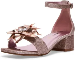 Туфли Steve Madden Lessa для детей с блестками и цветочным декором