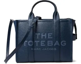 Кожаная сумка тоут среднего размера Marc Jacobs с двумя ручками