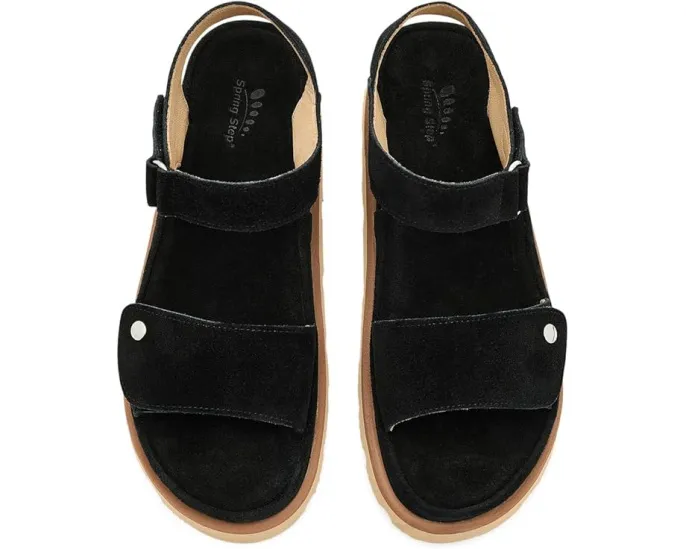 Босоножки Spring Step Dixiemae на танкетке из замши