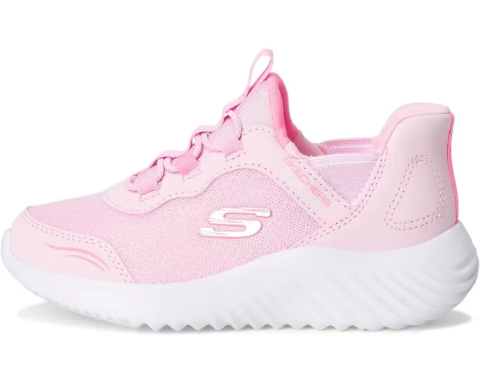 Кроссовки Skechers Hands Free Slip Ins Bounder Simple Cute для малышей с технологией Heel Pillow