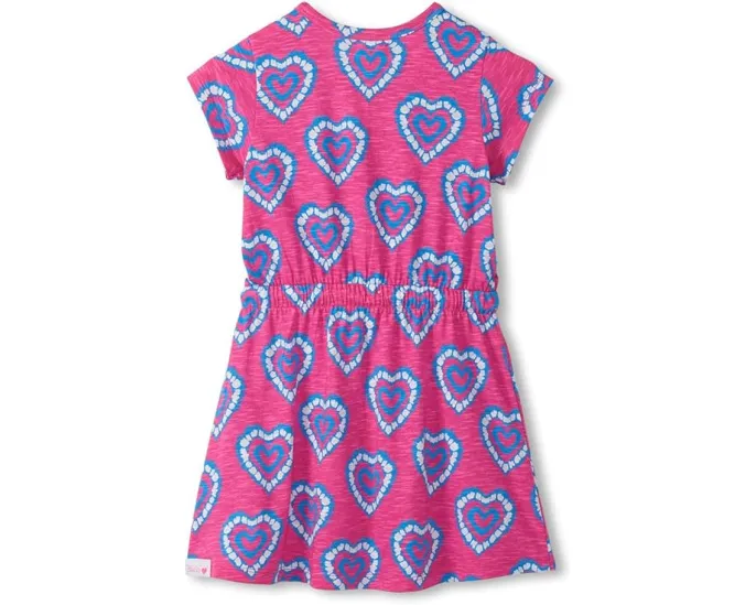 Платье Heart Burst с коротким рукавом для малышей и детей Hatley