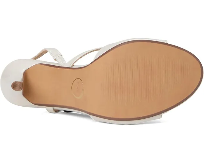 Сандалии Varra на шпильке с перекрестными ремешками от Journee Collection