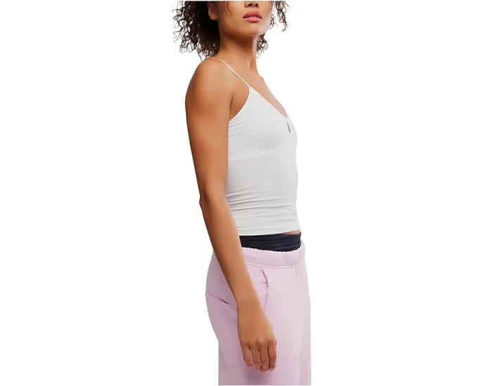 Skinny Strap Logo Tank
