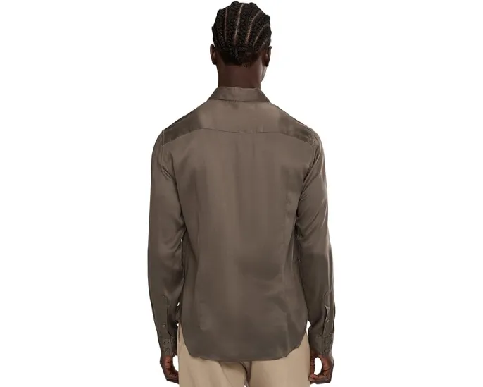 Рубашка John Varvatos Ross из модала с расстегивающимися манжетами