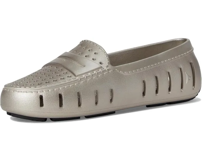 Лоферы Floafers Metallic Posh Driver с массажной стелькой и вентиляцией 360°