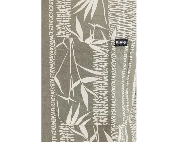 Hurley Aero Рубашка с коротким рукавом и принтом по всей поверхности