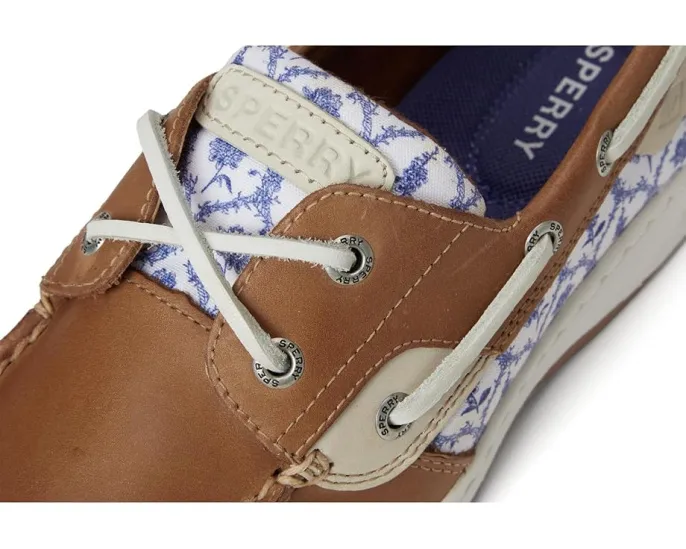 Ботинки Bluefish 2 Eye Sperry с кожаным верхом и стелькой Memory Foam