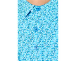 Поло Callaway с принтом в клетку и вышивкой Tile Gingham