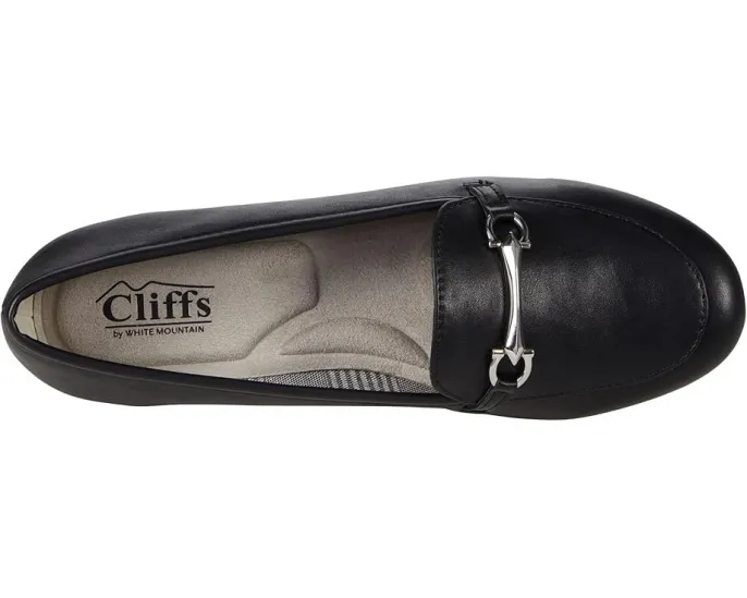 Лоферы Cliffs by White Mountain Glowing с металлической пряжкой и стелькой с амортизацией