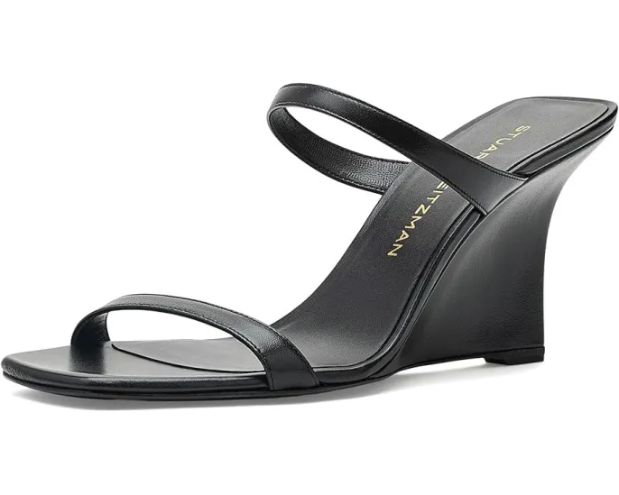 Сланцы Stuart Weitzman Vinnie на платформе с квадратным носком