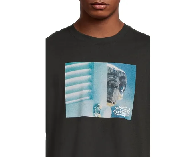 Футболка PUMA Hoops X E.T. Graphic с принтом в оверсайз крое