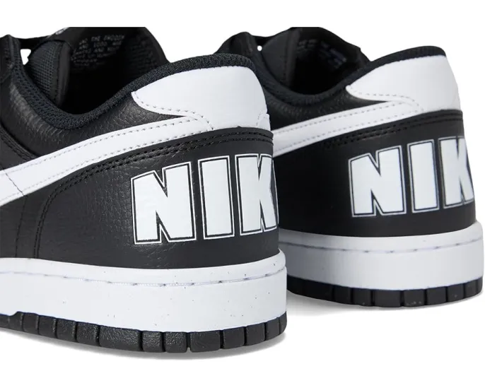 Кроссовки Nike Big Low с кожаным верхом и простроченными накладками