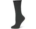 Носки Barefoot Dreams Cozychic с декоративной строчкой и рисунком жаккард