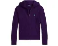 Худи на молнии Mini-Cable Cotton от Polo Ralph Lauren для детей