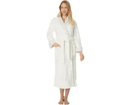 N by Natori Plush Lynx халат с поясом и принтом