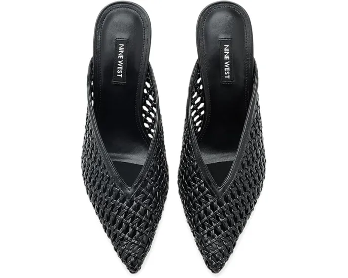 Туфли-мюли Grasso на шпильке с плетеным верхом Nine West