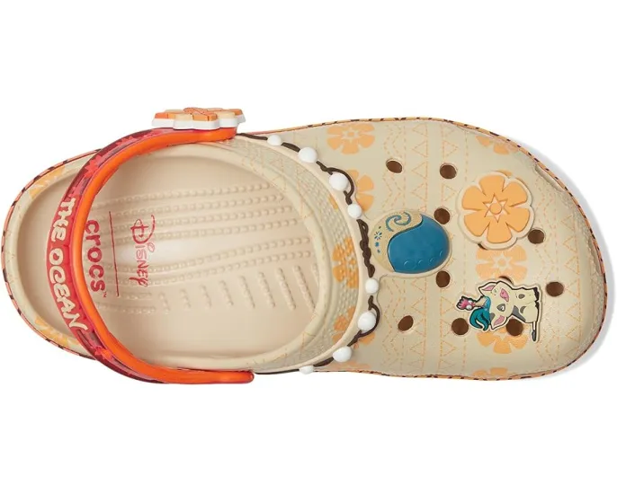 Детские сабо Crocs Kids Disney Moana с фирменными шармами