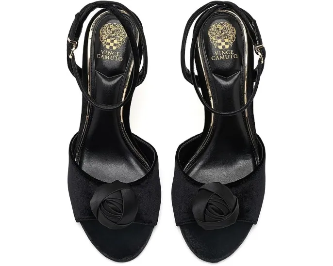 Сандалии Vince Camuto Aisven с цветком и ремешком на каблуке