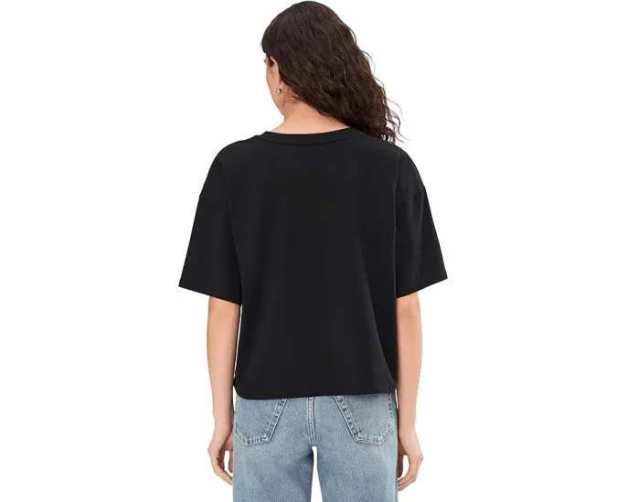 Футболка Eileen Fisher с круглым вырезом из пима-хлопка и стрейч-джерси