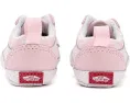 Кроссовки Vans Kids Old Skool Crib из холста с круглым носком на шнурках