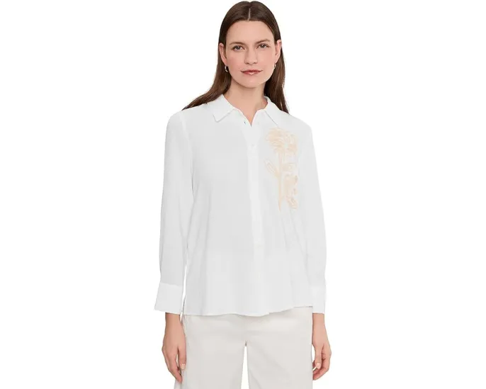 Рубашка Vince Camuto с длинным рукавом на пуговицах